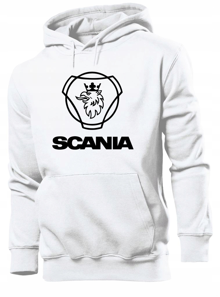 

Bluza Męska Scania Biała Gruba Tir Prezent XXXL