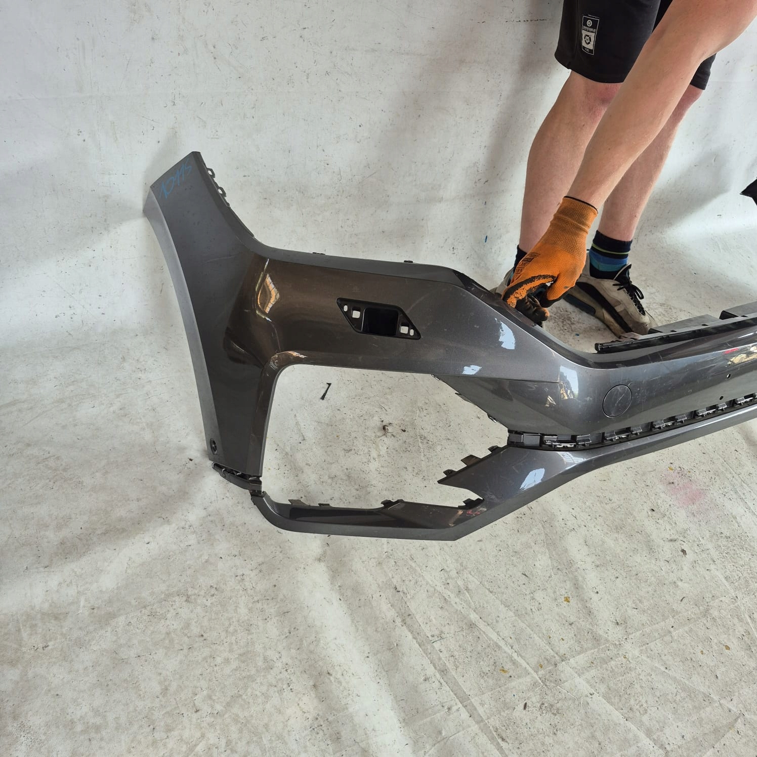 VW TOUAREG III 760 18- bumper front front 760807221E