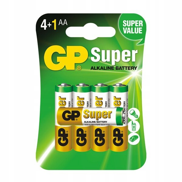 

5 x baterie Aa LR6 Gp Alkaline
