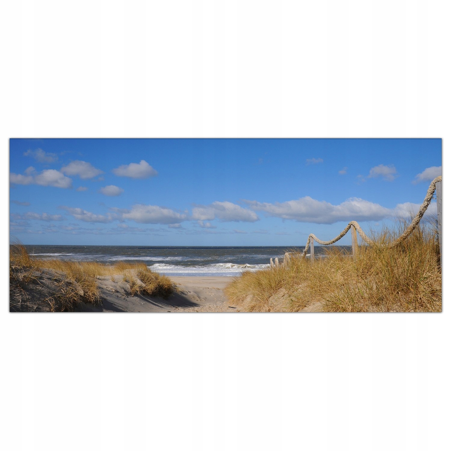 

Obraz na szkle Foto Plaża Morze Bałtyckie 125x50