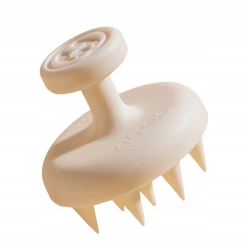 Masażer skóry głowy do włosów GOLD PROFESSIONAL biały