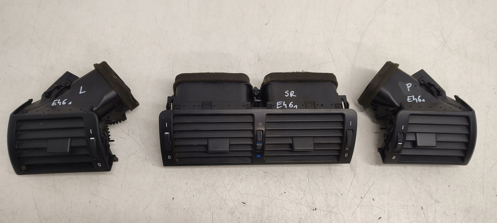 Kratki des lüfters komplet BMW E46 LIFT 2,2