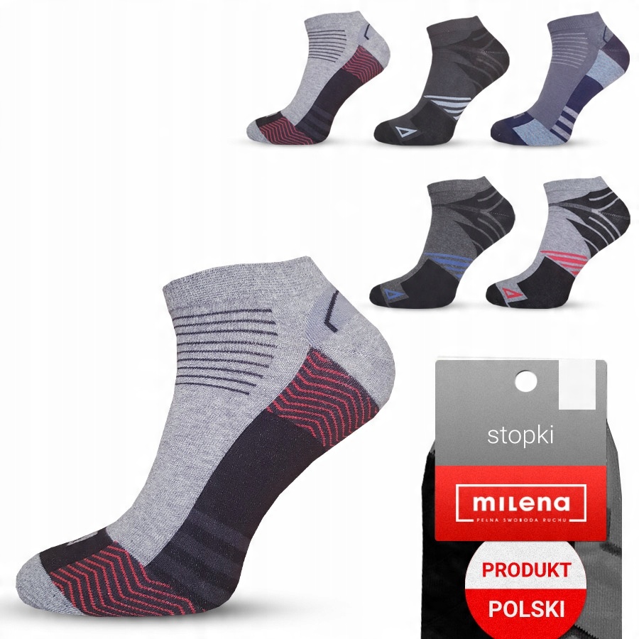 

Skarpety sportowe Milena stopki *44-46