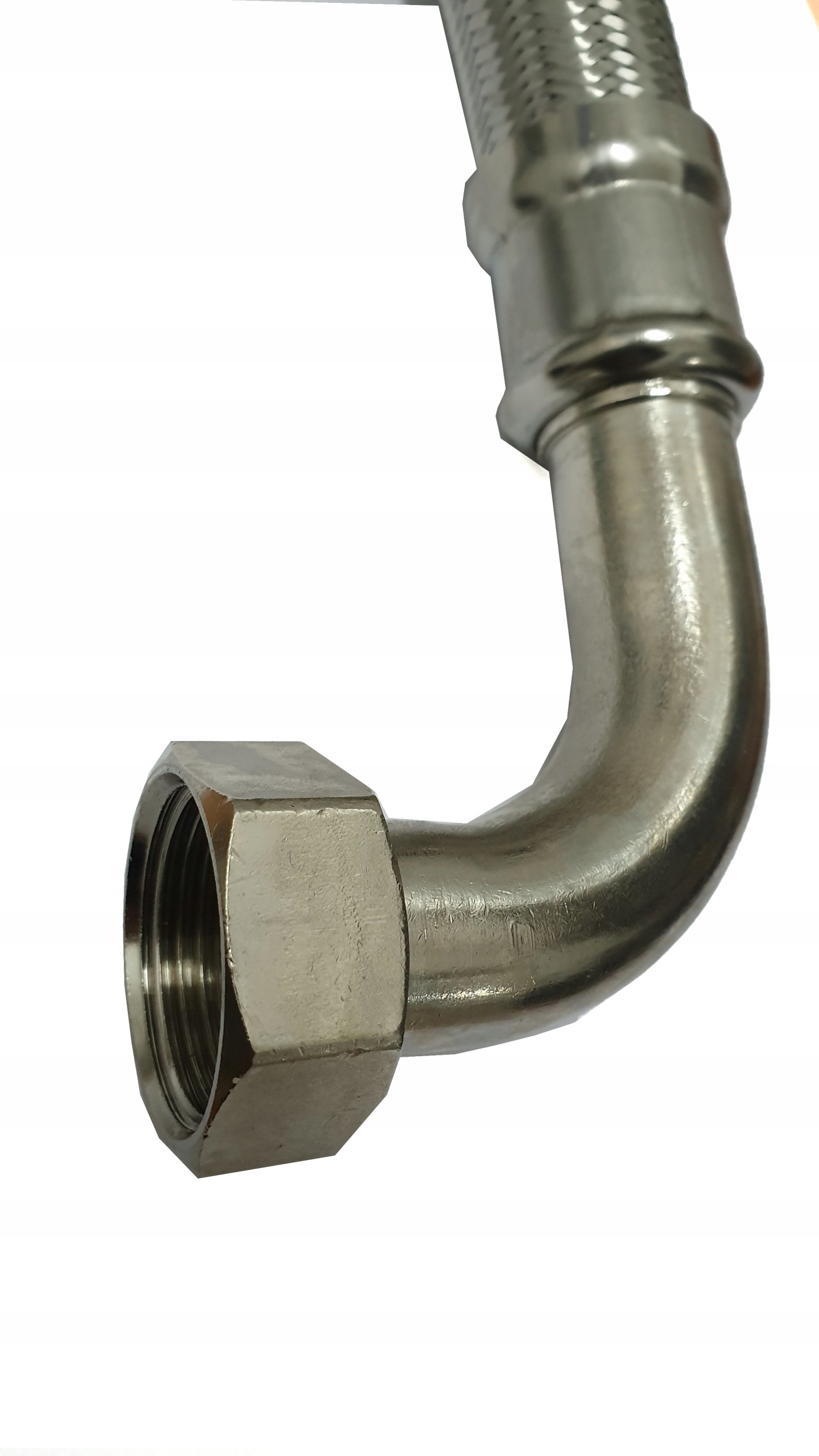 wąż przyłączeniowy 1cal TERA kątowy 55cm Marka Vero