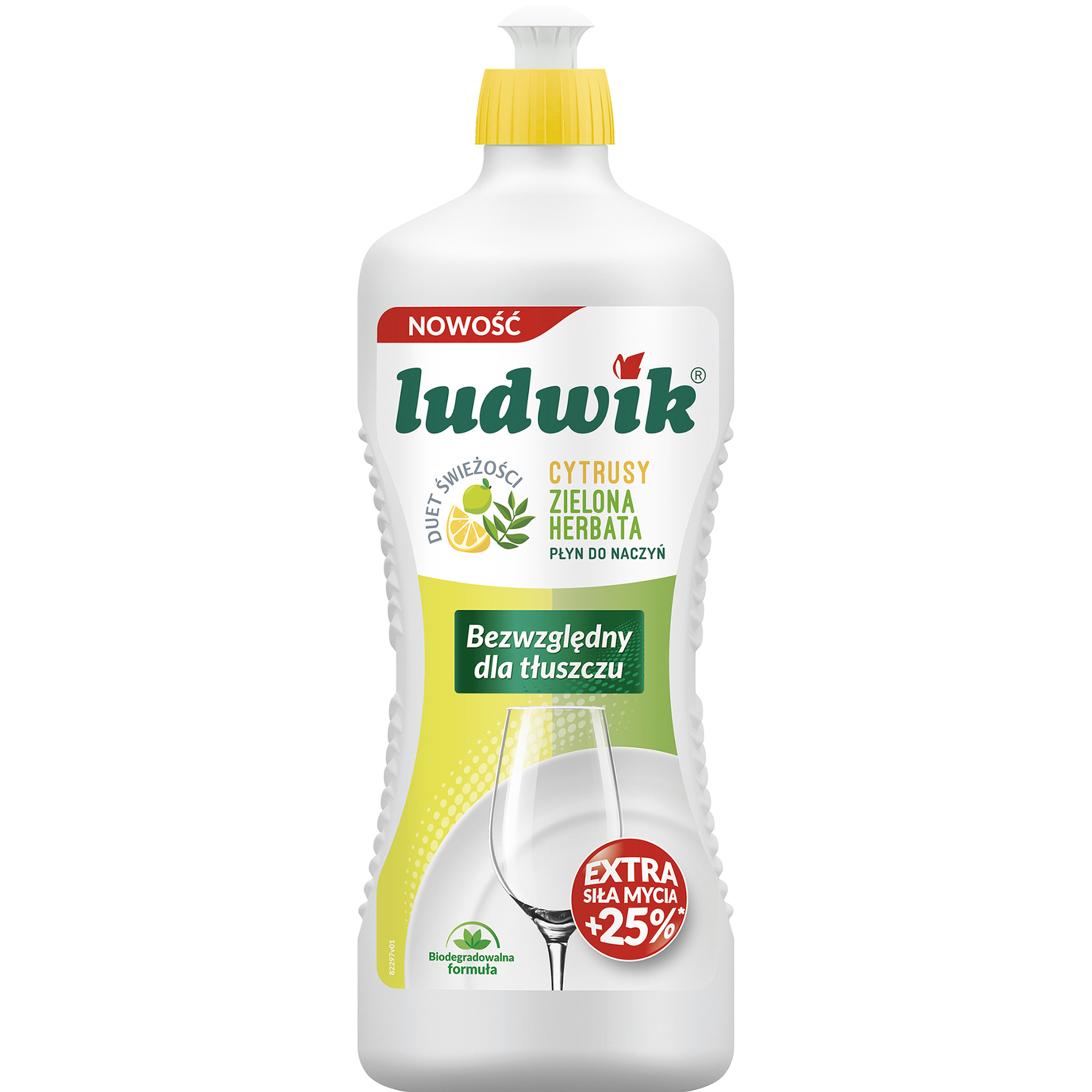 

Płyn do naczyń Ludwik 0,9l cytrusy zielona herbata