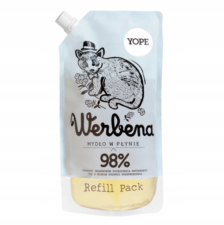 

Yope Naturalne Mydło w płynie Werbena Refill 500 m