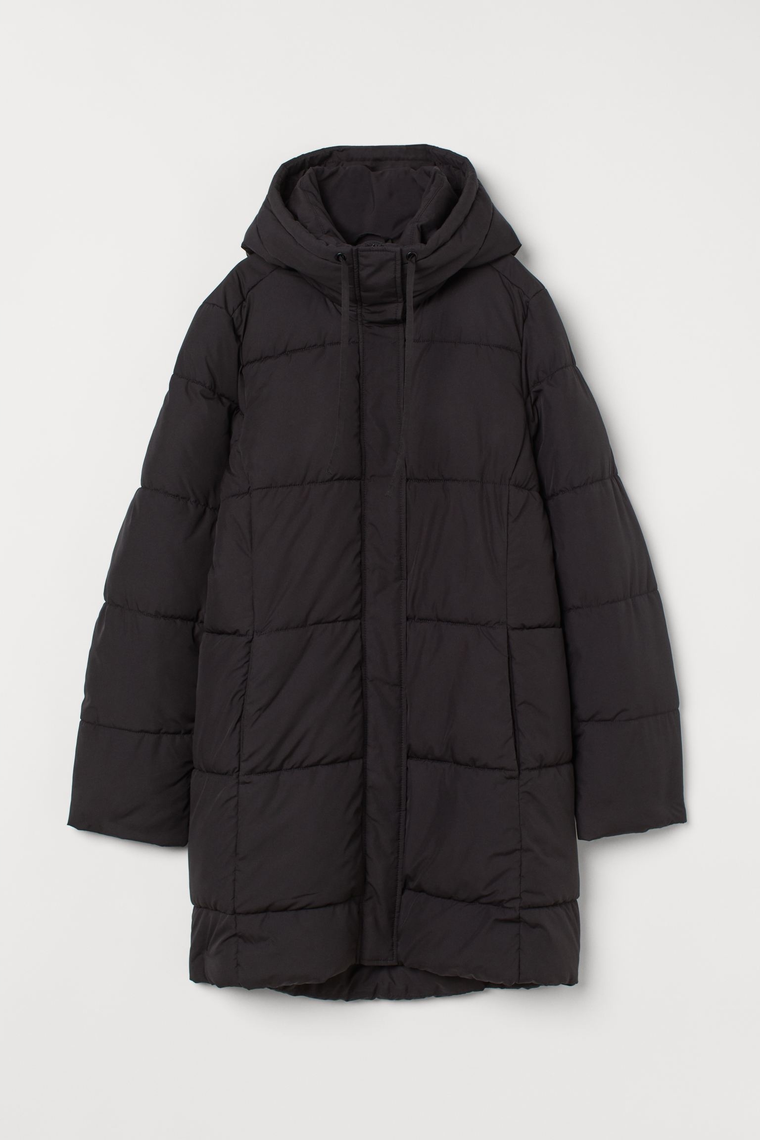 

H&m Płaszcz puffer z kapturem kurtka 36 S B196