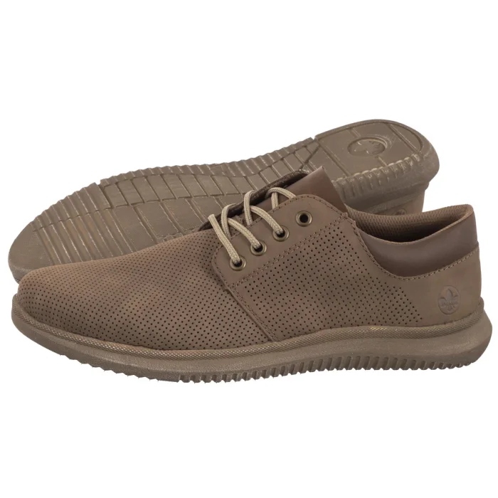 Polobotky Casual Pánské Rieker Hnědé 10405-25 Brown