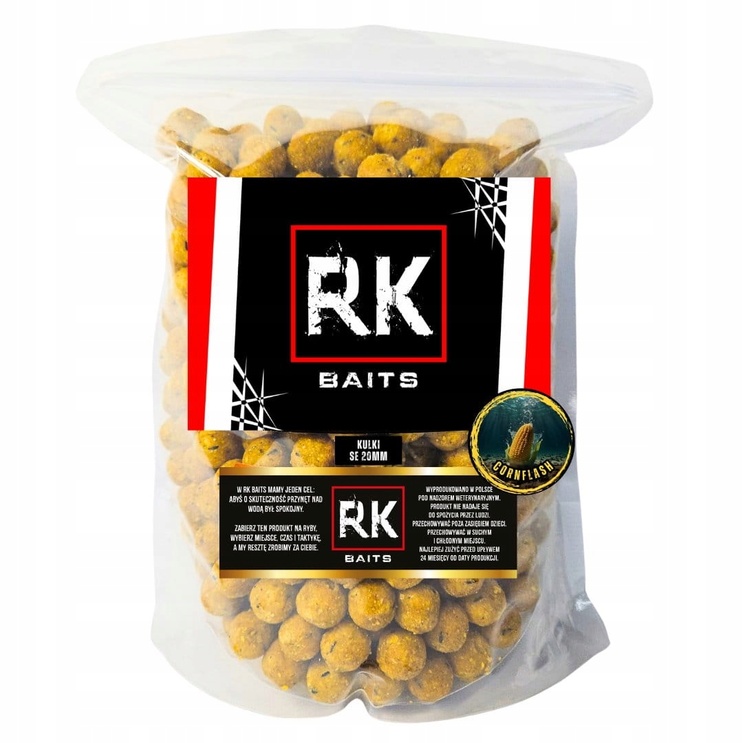 Rk Baits Cornflash Proteinové kuličky Se 20 mm 4 kg
