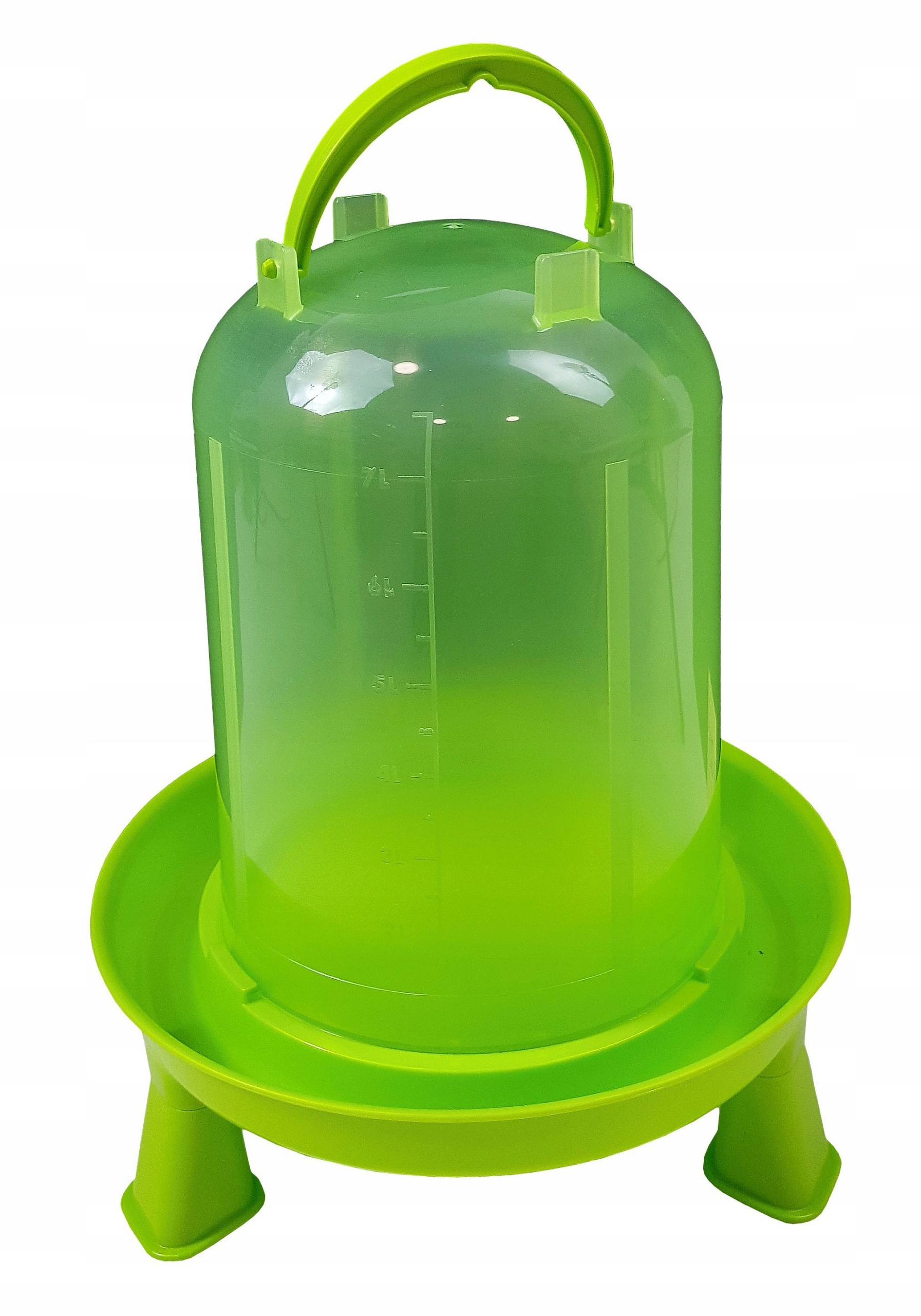 

Poidło dla drobiu, z nóżkami, 8 l, zielone
