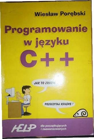 Programowanie w języku C++ - Wiesław Porębski