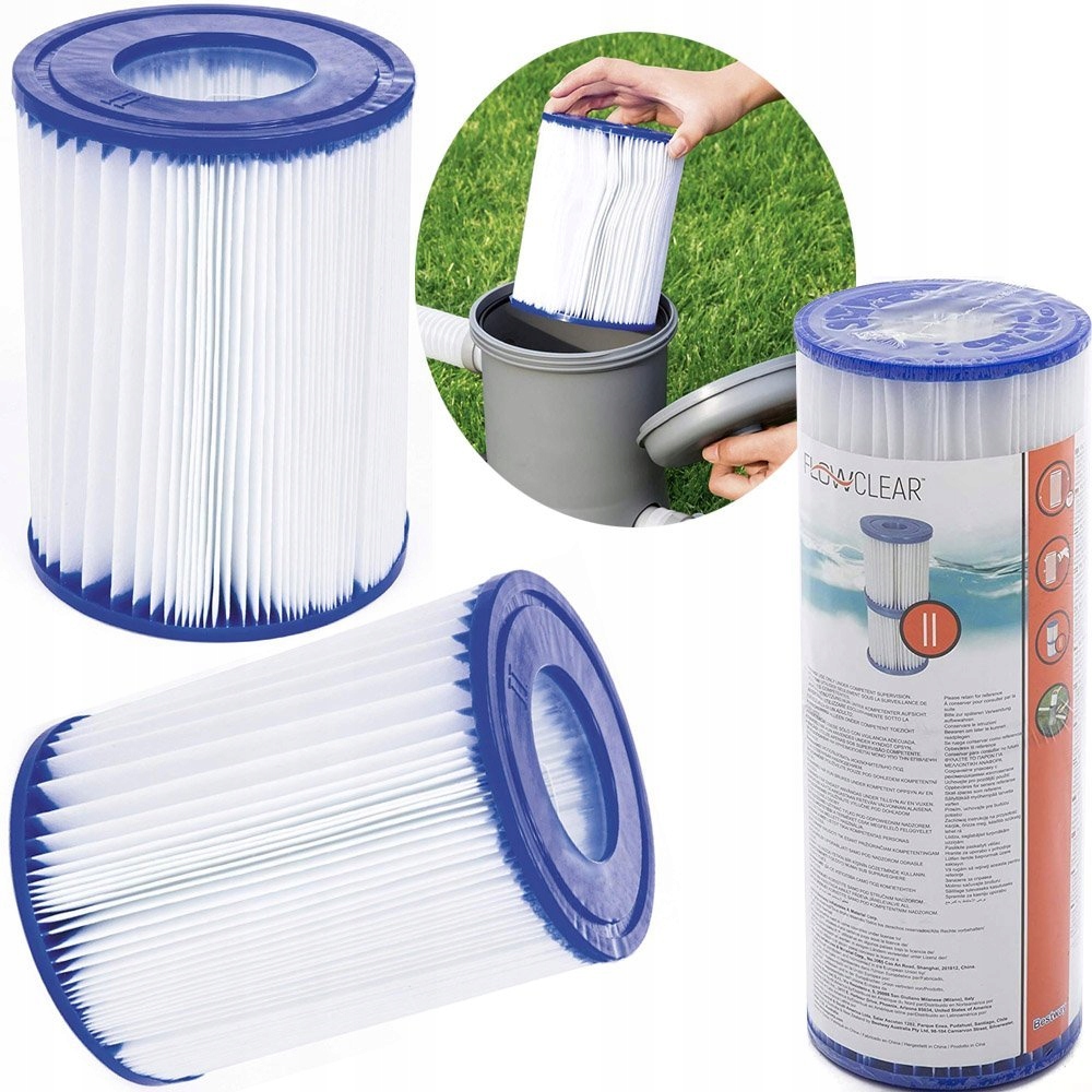 

2x Filtr do Pompy Bestway Wkład Typ II 58094