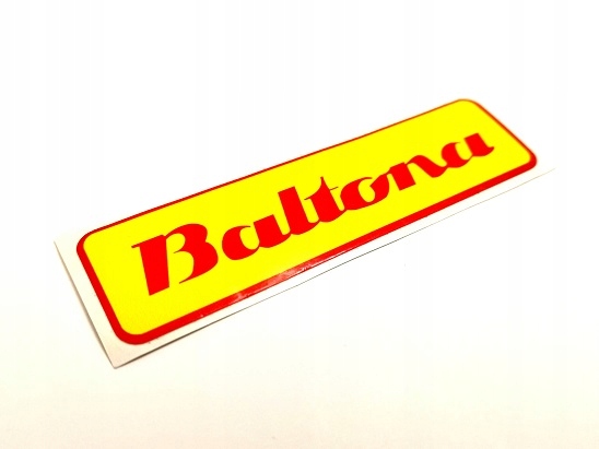 

Naklejka retro Baltona oldschool Prl