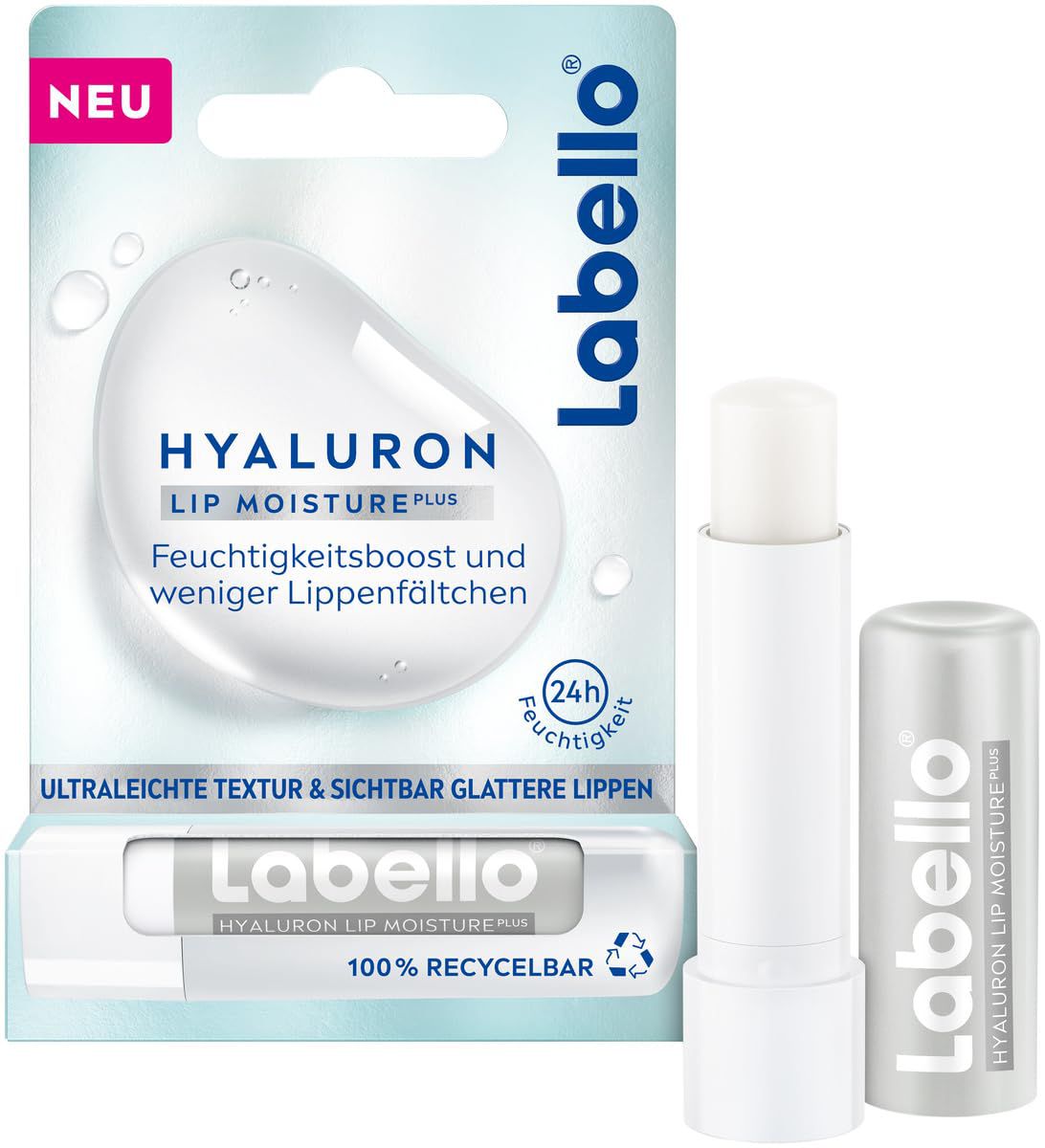 Labello Hyaluron Lip Moisture Plus Balzám Na Rty