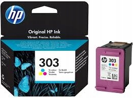 tusz Hp 303 kolor ~165s T6N01AE 2026r.