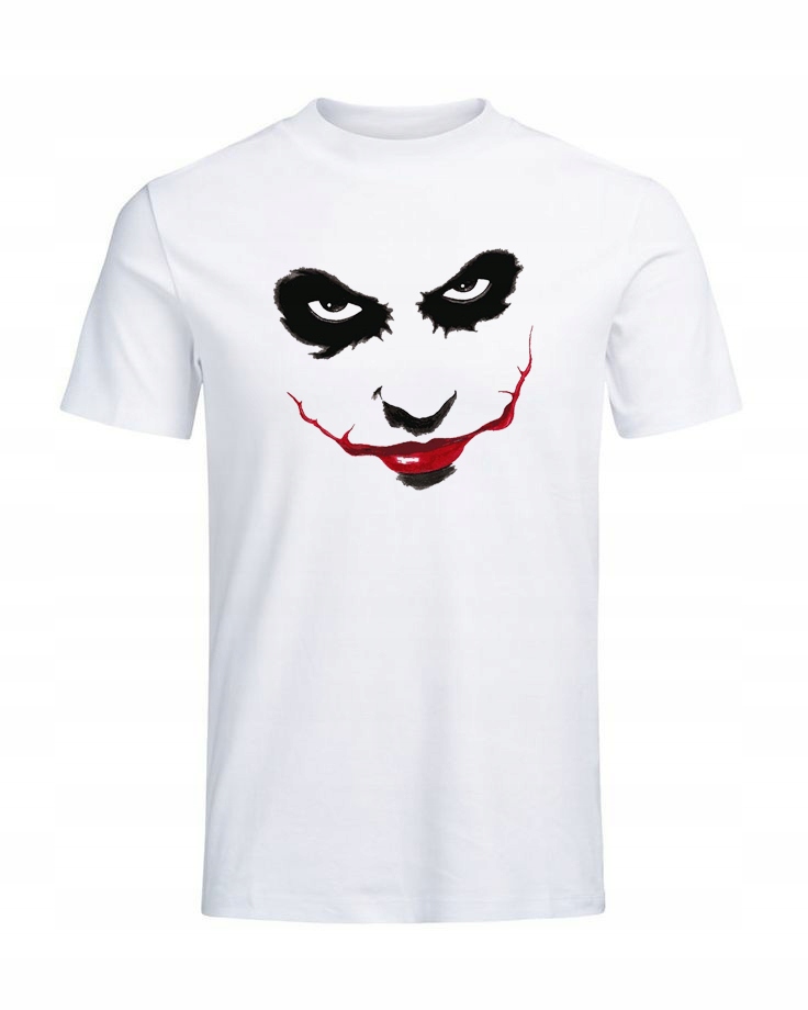 

T-shirt Meska Koszulka Joker Twarz S-xxl Tu S