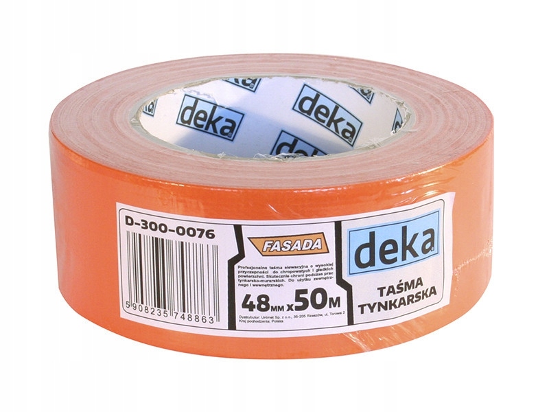 

Taśma Tynkarska Pomarań. Fasada 38MM*20M Deka
