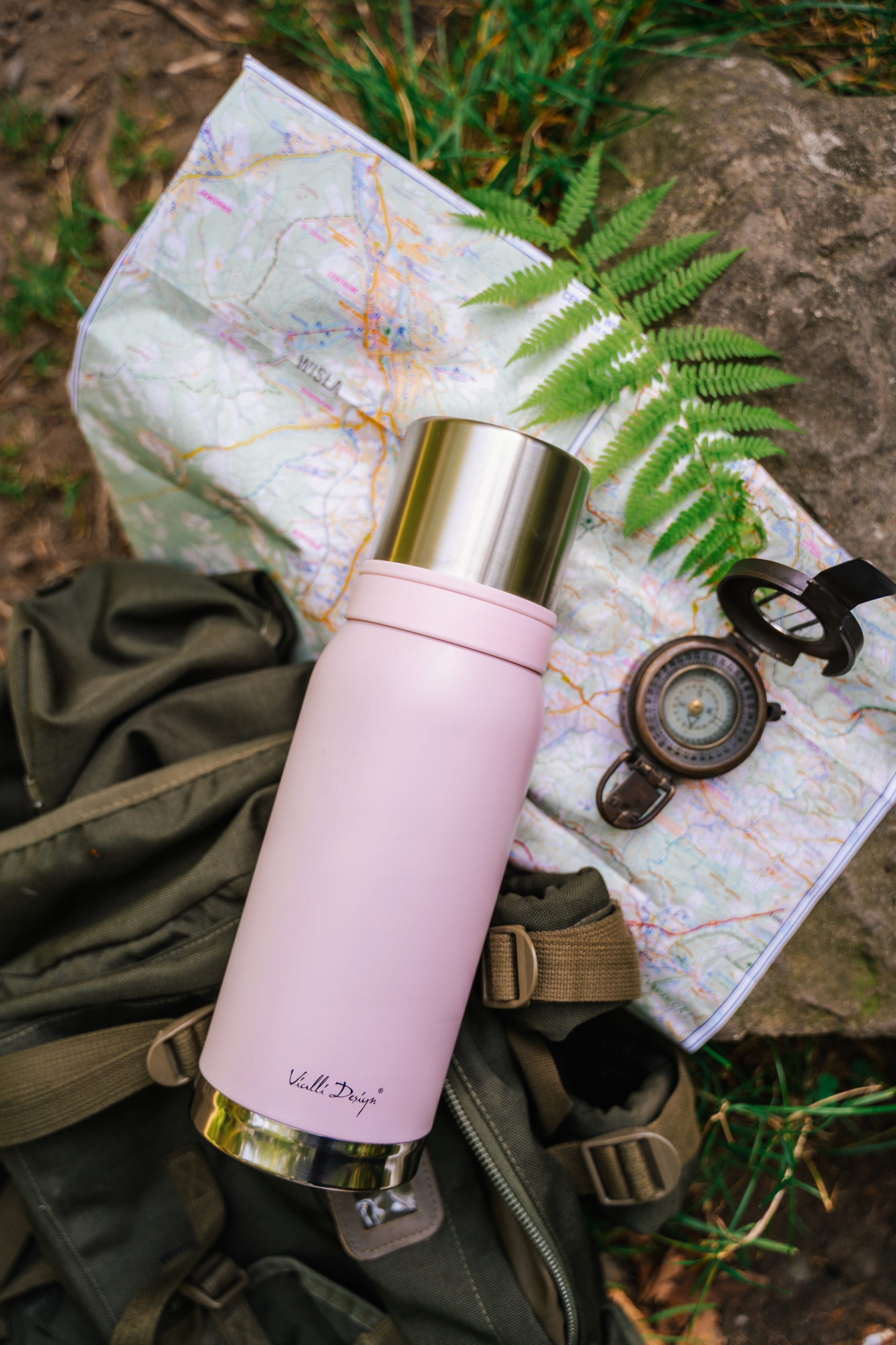 FUORI TERMOS PRÓŻNIOWY TURYSTYCZNY HERBATĘ KAWĘ 1L Maksymalne utrzymanie zimna do 24 h