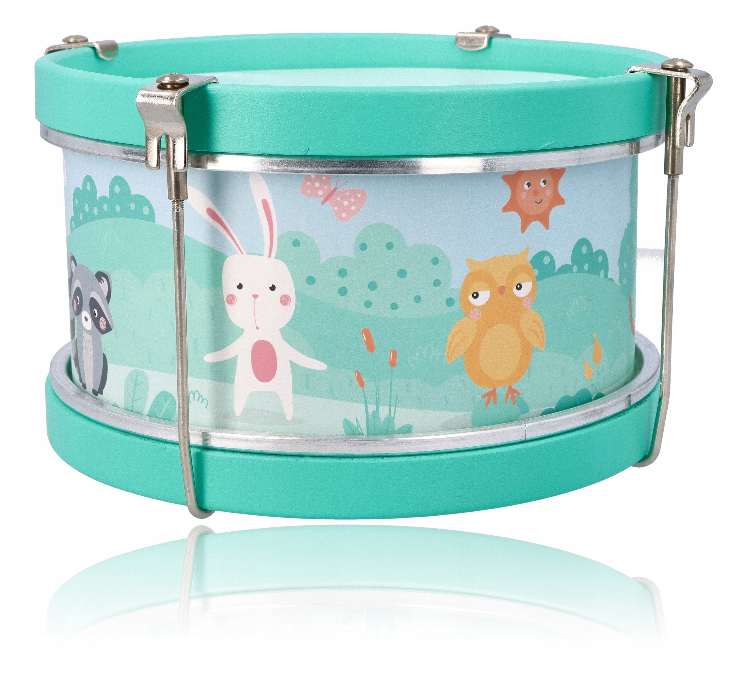 BĘBENE INSTRUMENT DLA DZIECI ADAMTOYS ZABAWKA MUZYCZNA DLA DZIECKA MALUCHA Kod producenta N4042