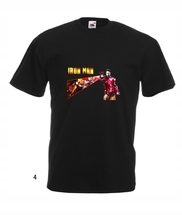 

Koszulki Męskie Wzory Iron Man Stark