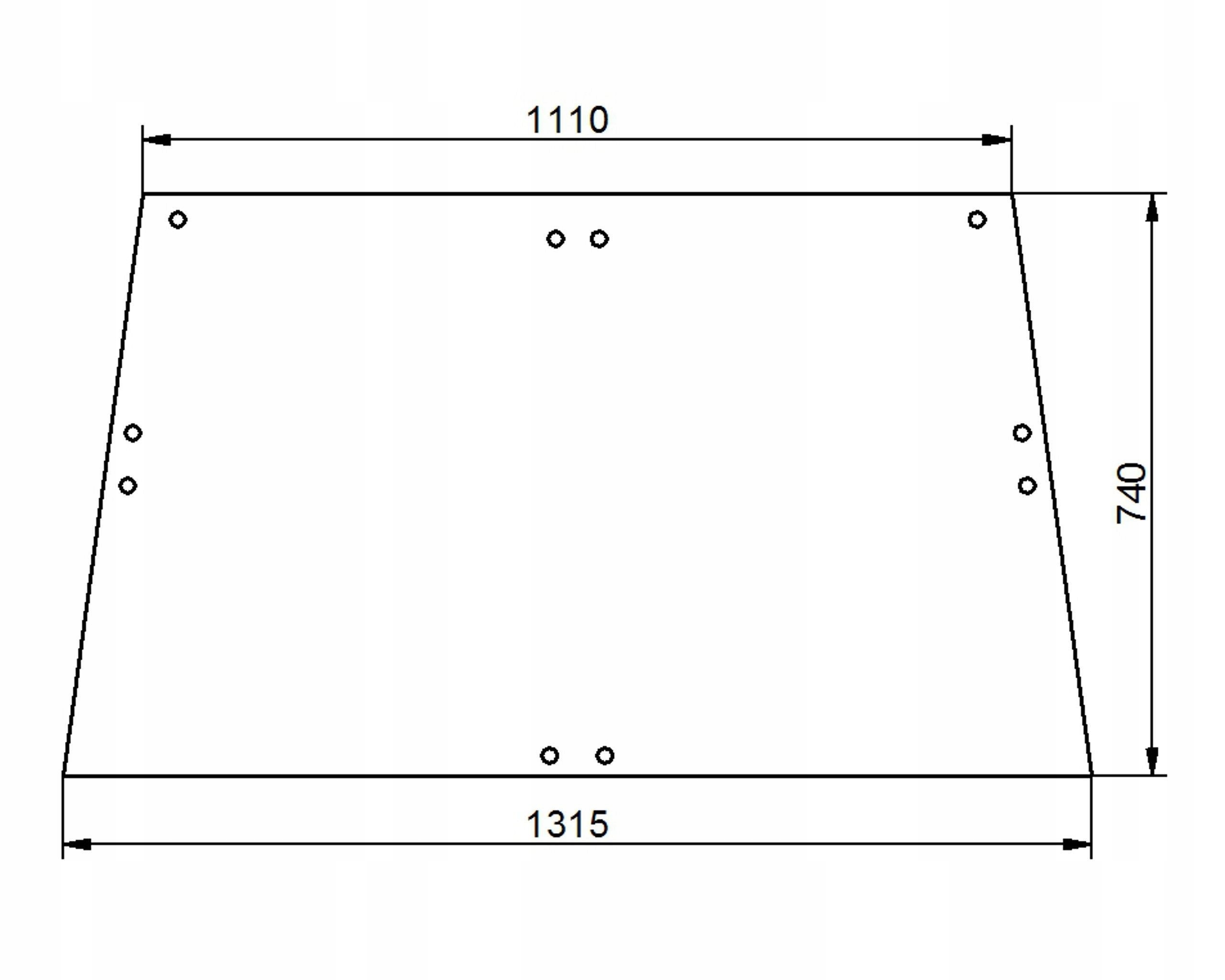 čelní sklo pro traktoru Deutz-Fahr 520593