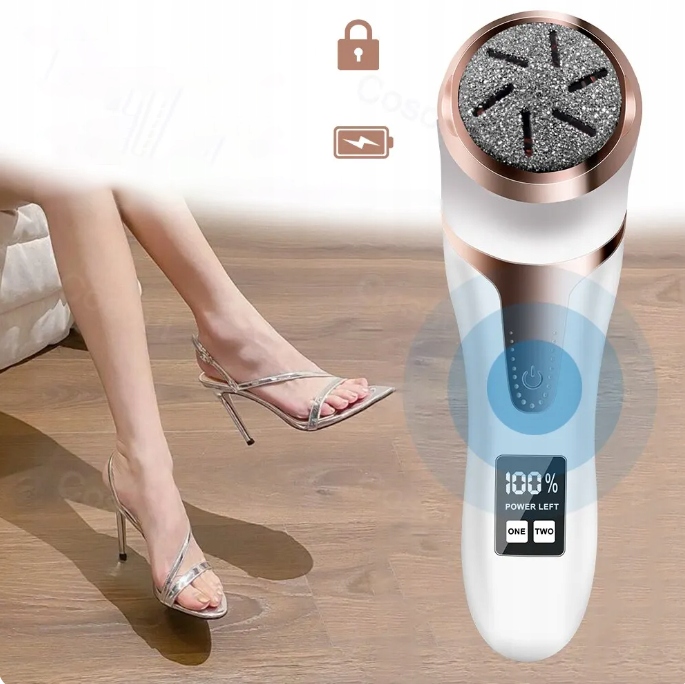 Automatická leštička na nohy s akumulátorem Usb pro elektrickou pedikúru