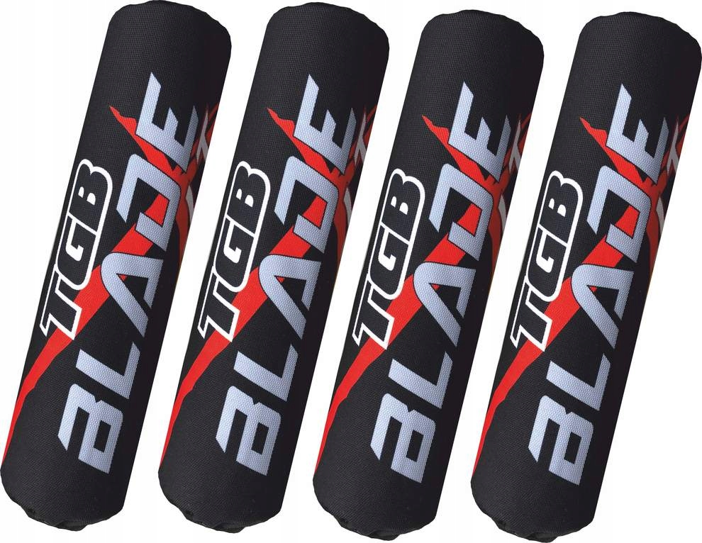 Kryty tlumičů Tgb Blade červené – sada 4 kusů