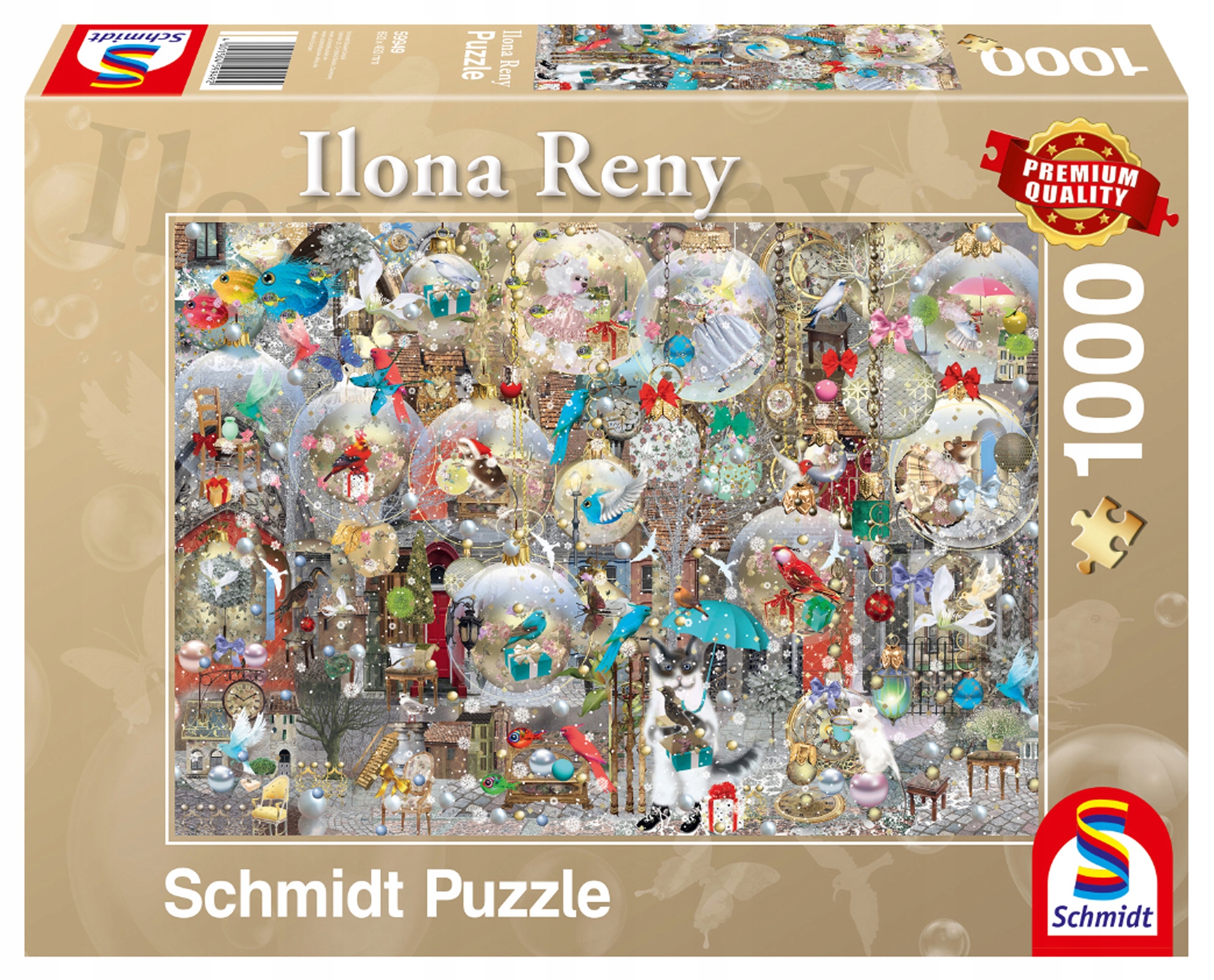

Schmidt Pq Puzzle 1000 Reny Dekorowanie marzeniami