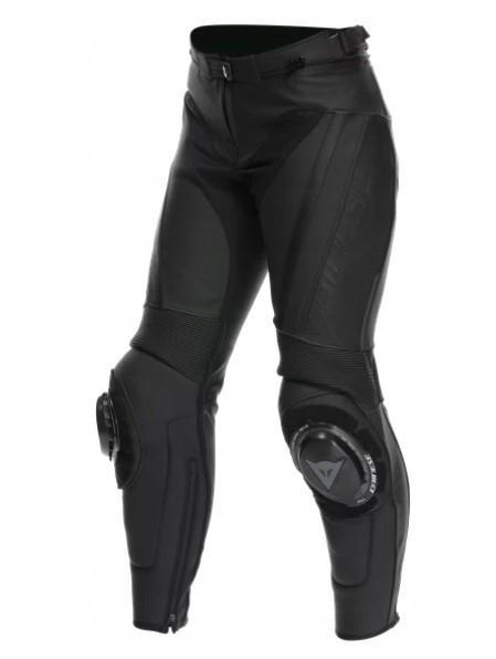 Dámske kožené nohavice Dainese Delta 4 Wmn Čierne 42
