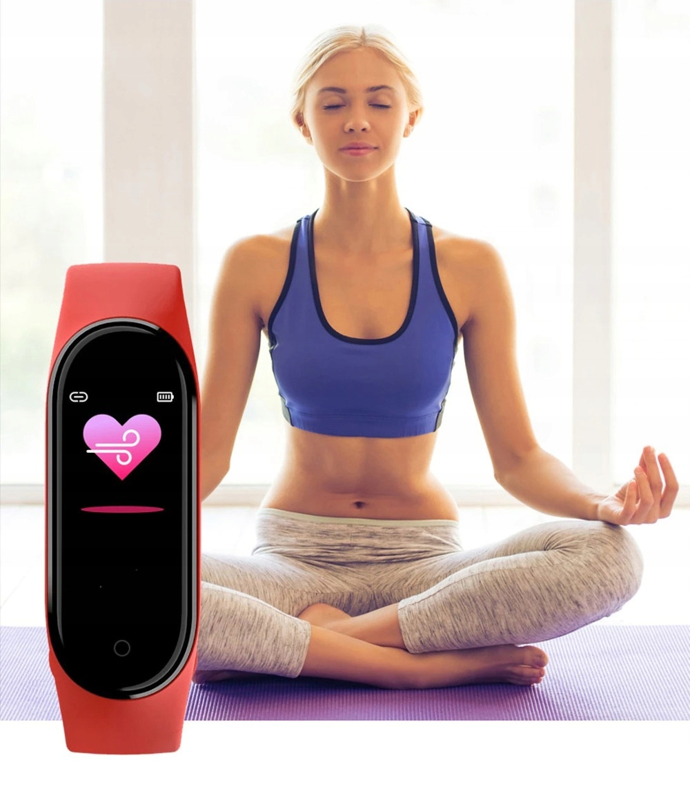 SMARTBAND M7 OPASKA SPORTOWA SMARTWATCH ZEGAREK Styl sportowy