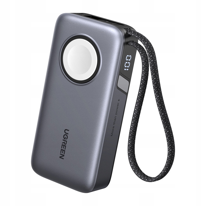 Powerbanka Ugreen PB527 10000mAh 30W s kabelem Usb-c (šedá)