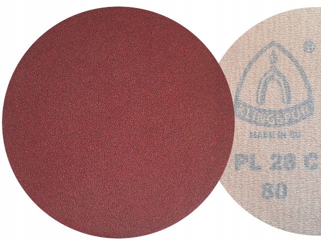 PAPIER ŚCIERNY KRĄŻKI NA RZEP PL28 150 P80 50szt Kod producenta Kronenflex PL28CK 4556101508
