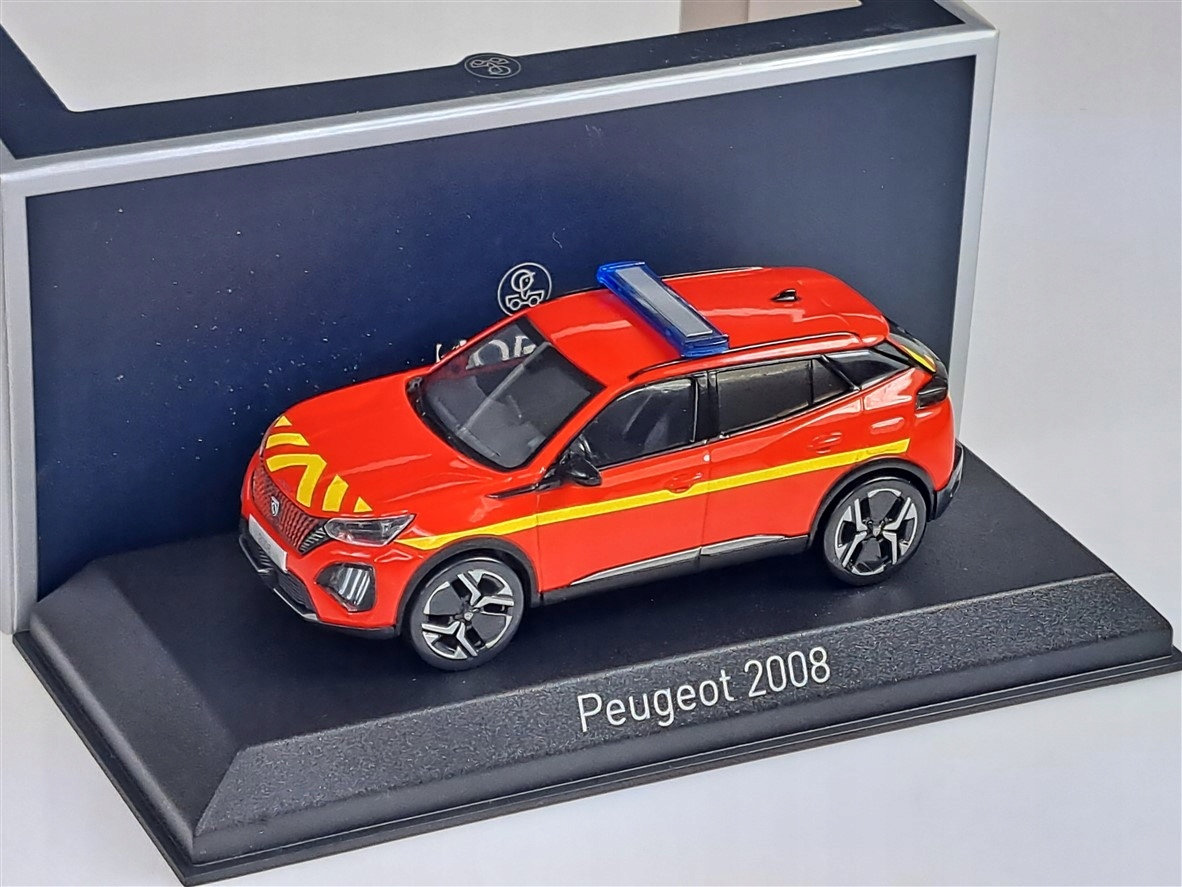 Norev Peugeot 2008 2024 Pompiers 1:43