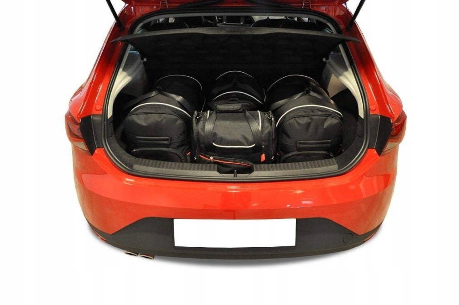 J&j Automotive Sada 4ks cestovných tašiek Aero pre Seat Leon 2013-2020