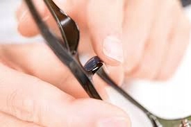 SILIKONOWE NAKLEJKI NA NOSKI OKULARÓW bezbarwny przezroczysty 1par