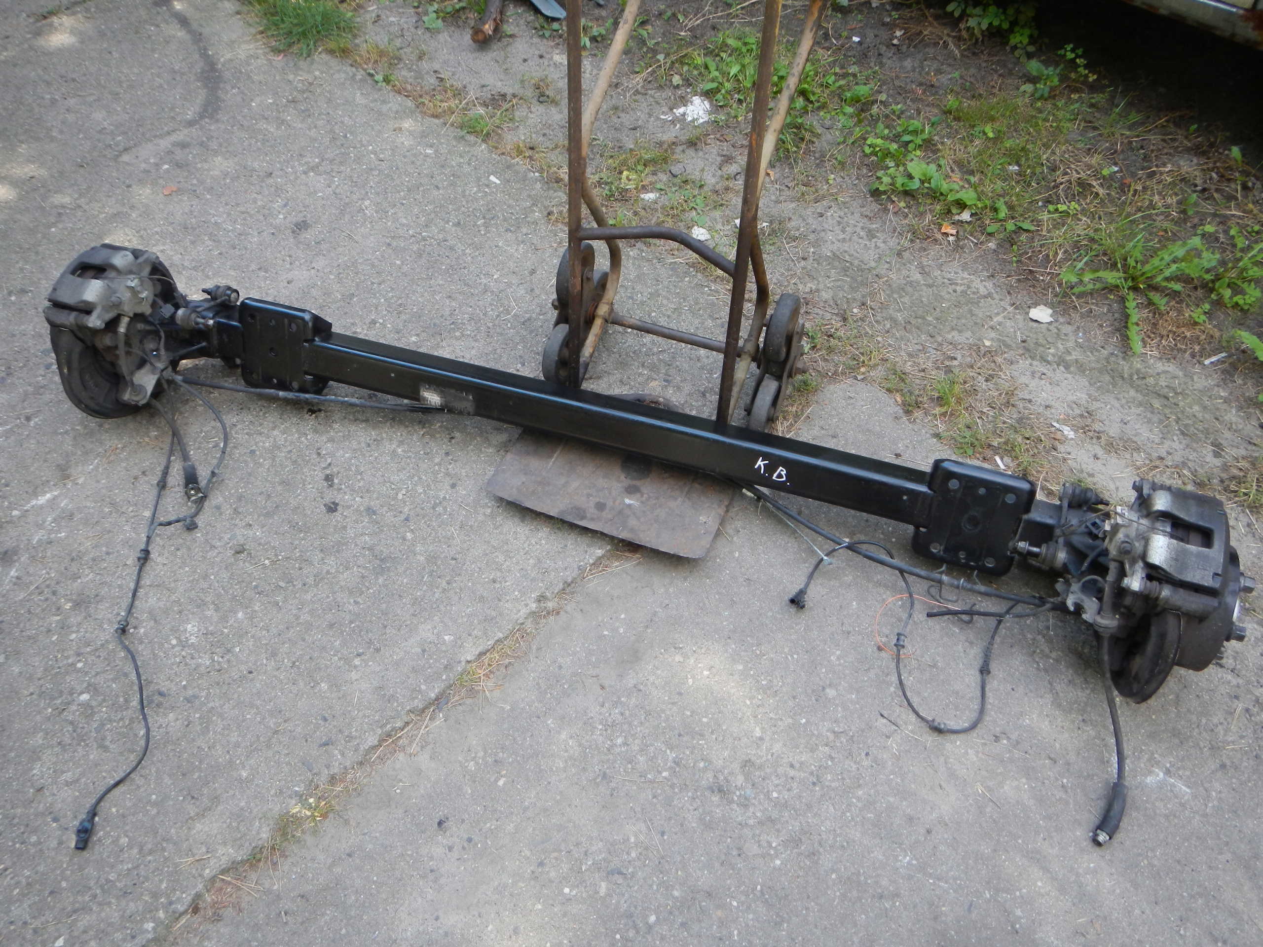 BELKA OŚ TYŁ DUCATO JUMPER III CAMPER KAMPER ADRIA