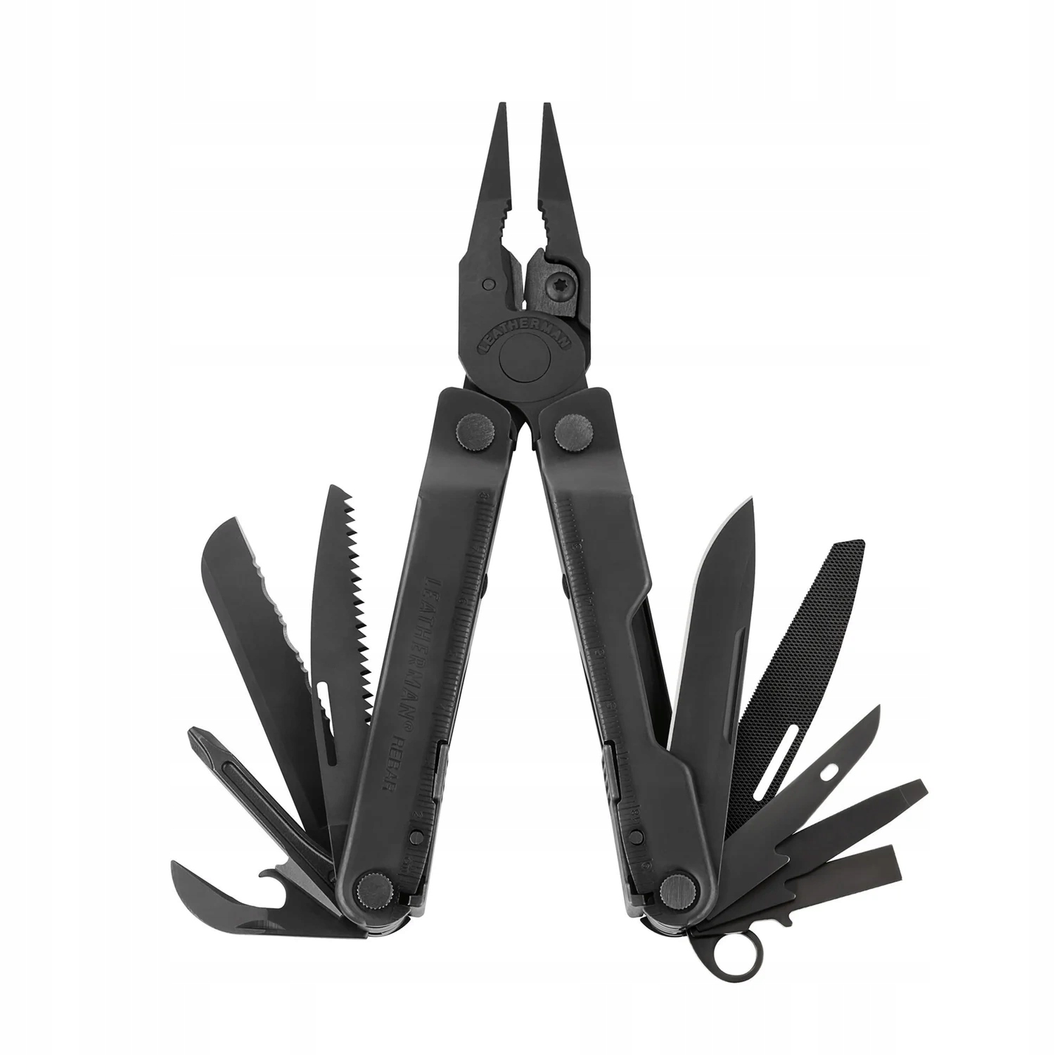 Multitool Leatherman Rebar 831563 Czarny Z Kaburą 17 Narzędzi