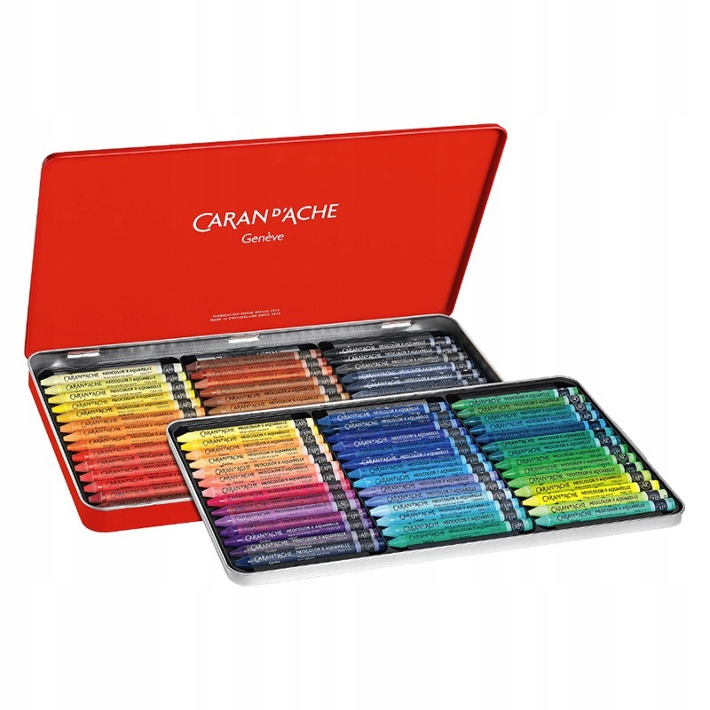 Pastely Neocolor II Aquarelle, kompletní sortiment 84 kol.