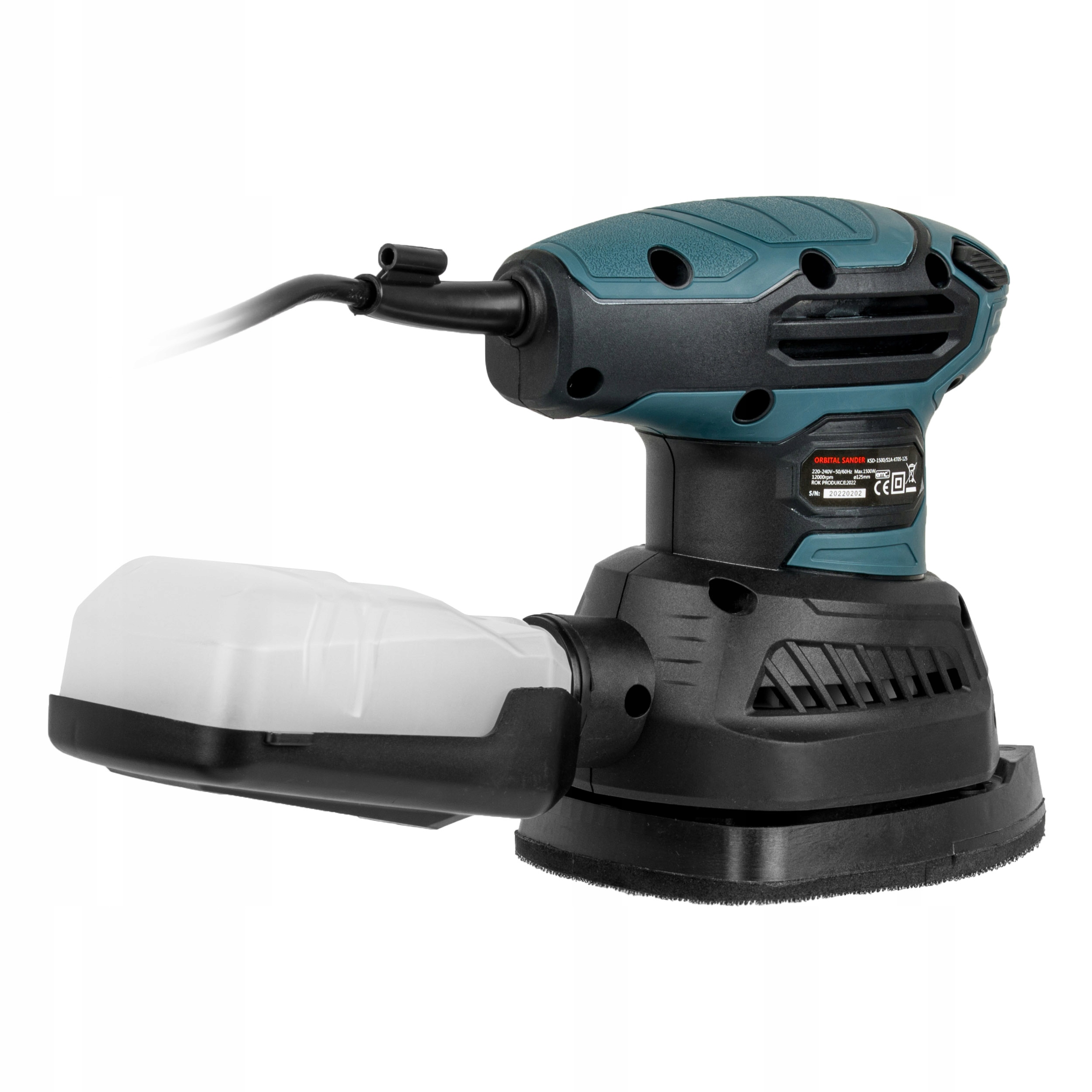 SZLIFIERKA MIMOŚRODOWA OSCYLACYJNA 4W1 + PAPIERY Rodzaj zasilania sieciowe