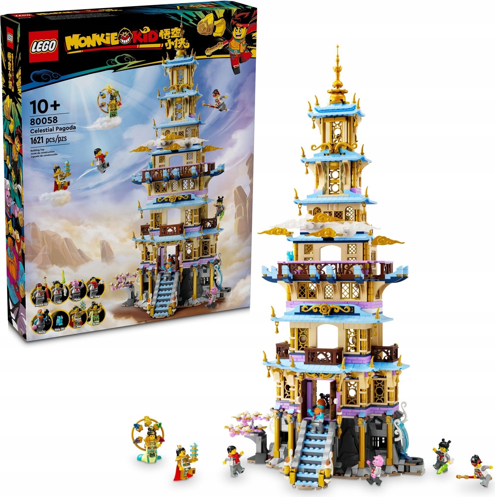 Lego Monkie Kid 80058 Niebiańska pagoda