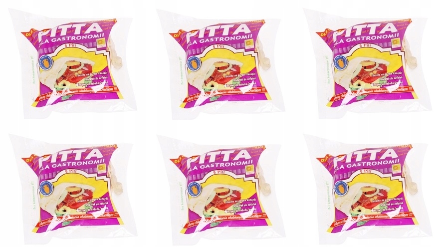 Levně 6 x 540 g Quality Goods Pitta pro gastronomii Karton