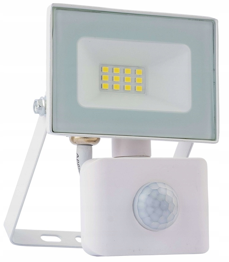 

Halogen Led Naświetlacz 10W Czujnik Biały Schmith