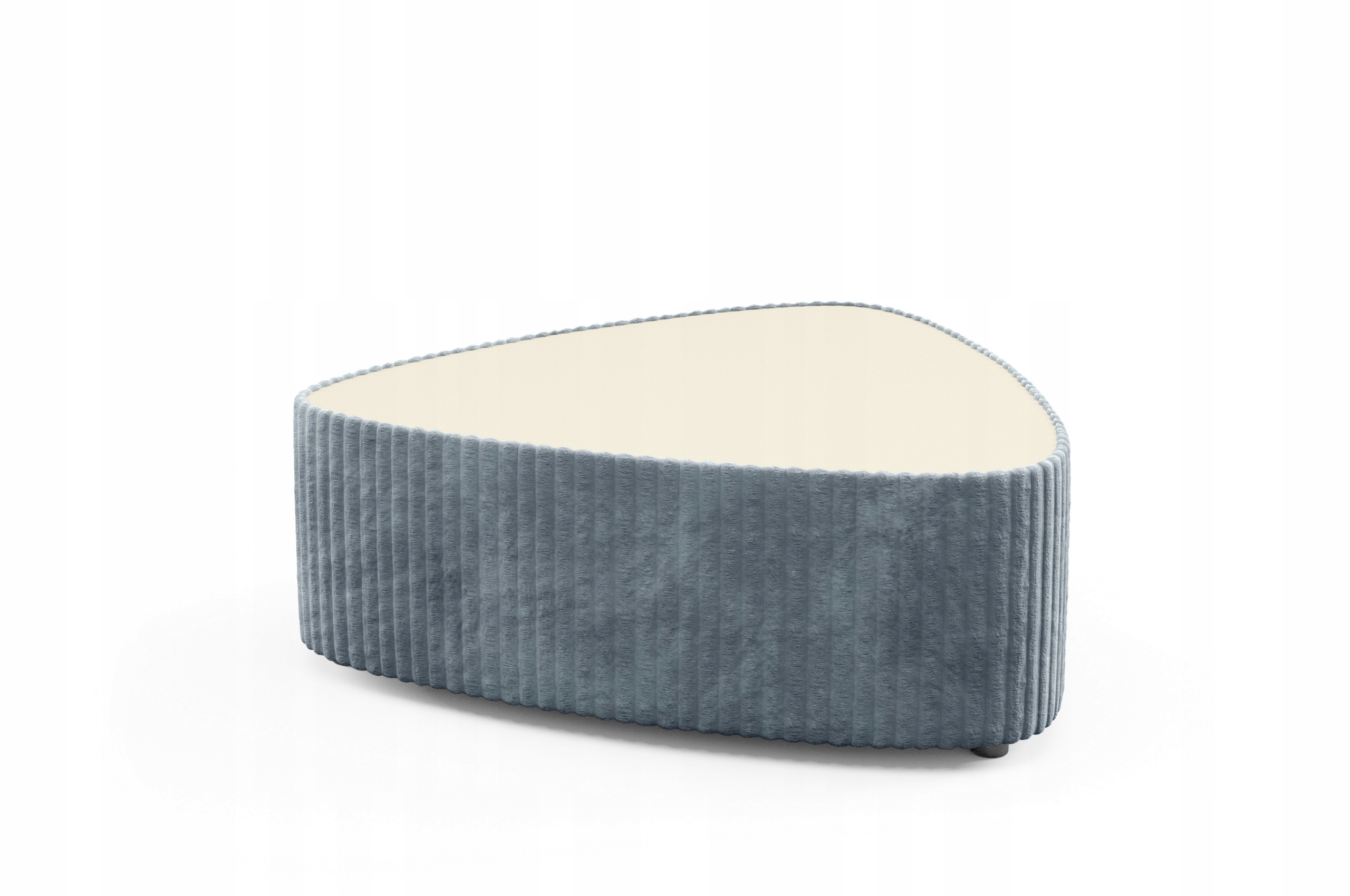 Čalouněný konferenční stolek Lineo Lavička do obývacího pokoje Moderní manšestr Šedá