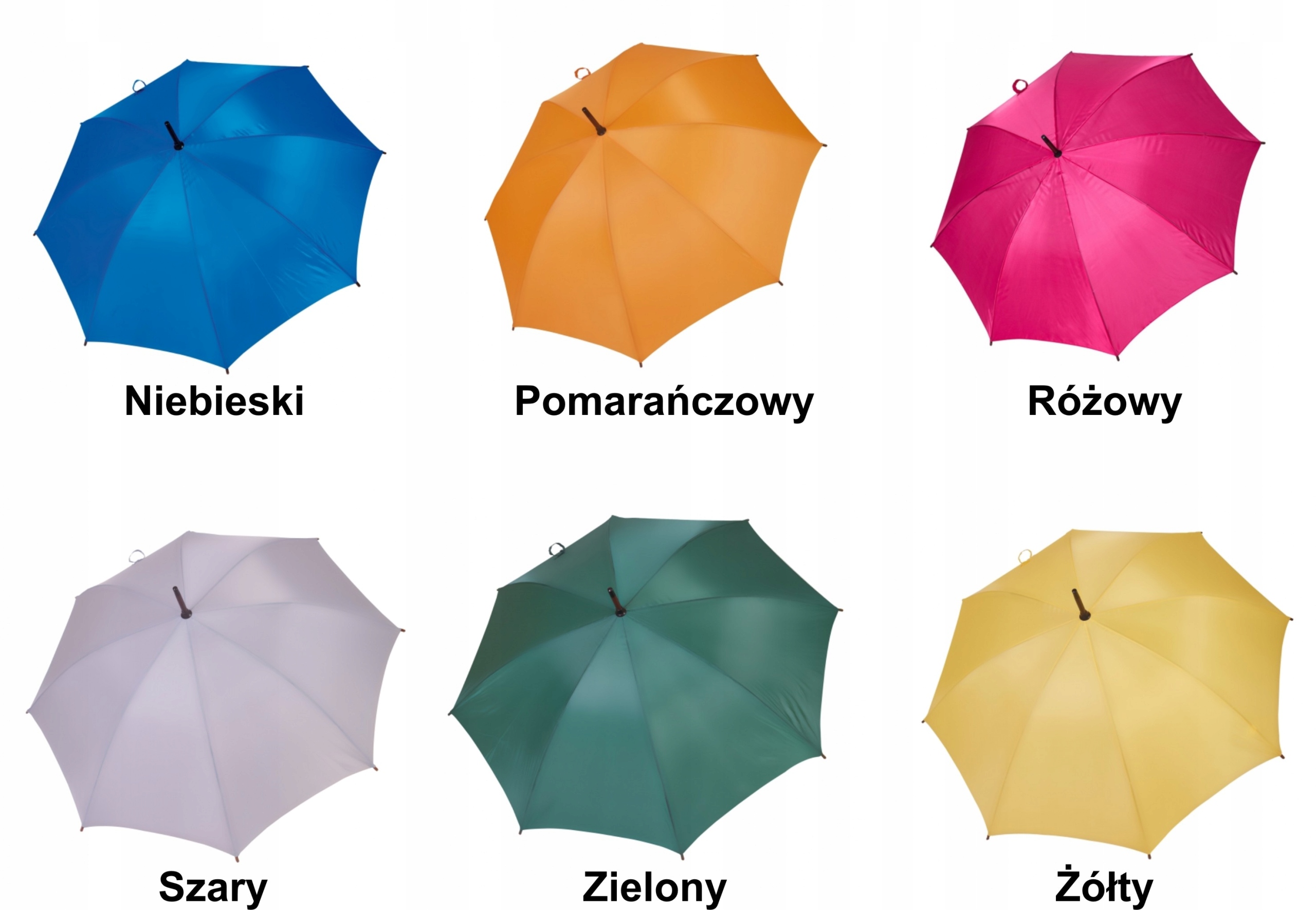 PARASOL DREWNIANA RĄCZKA Z NADRUKIEM, LOGO - 10 SZTUK EAN (GTIN) 92735941