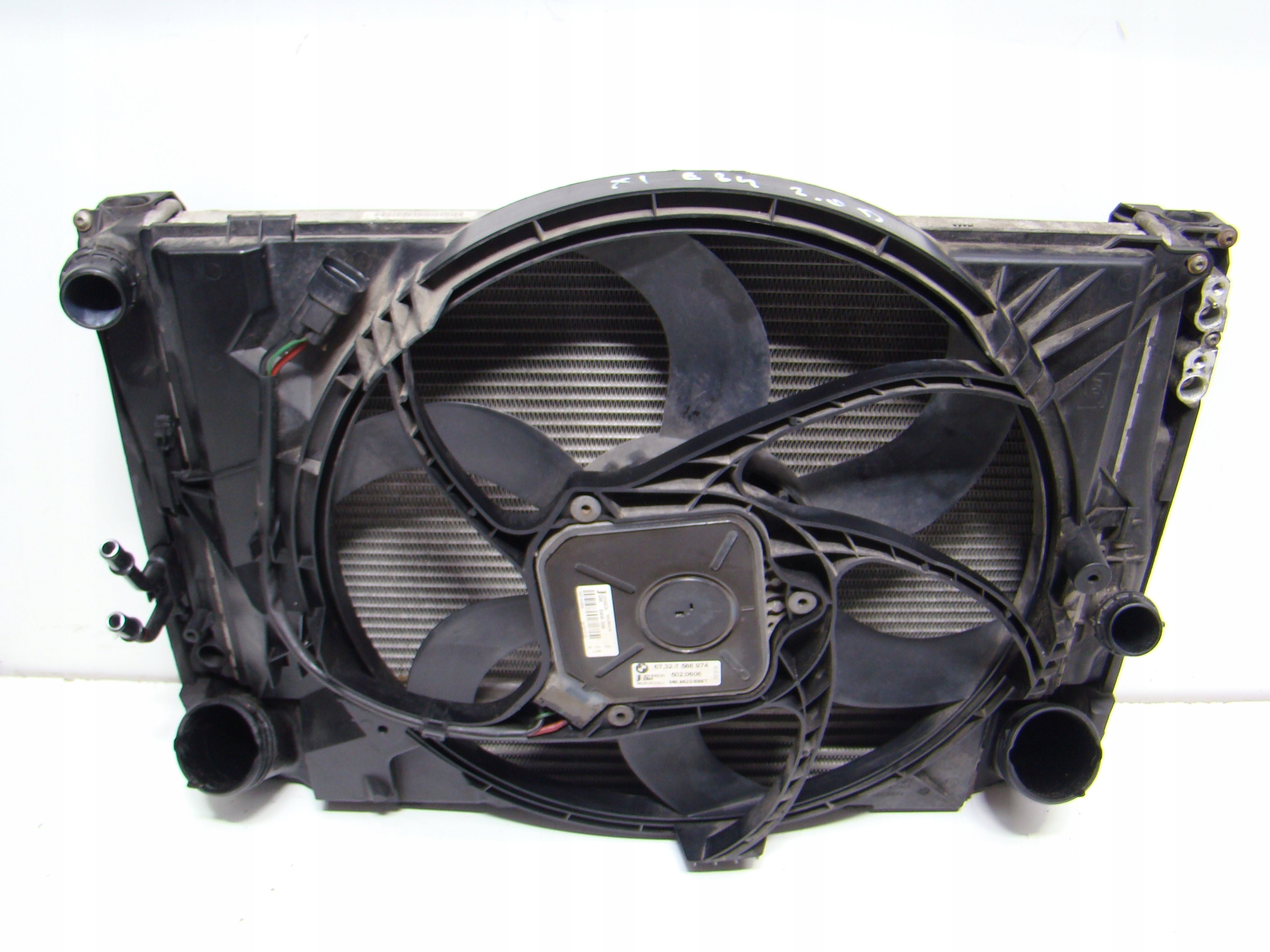 BMW X1 E84 2.0 D N47 CHŁODNICE WENTYLATOR