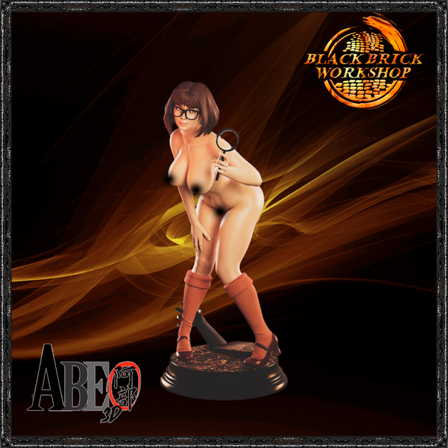 Velma Nebarvená Abe 3D Měřítko 1/9 (200mm) (nsfw) 3D tisk