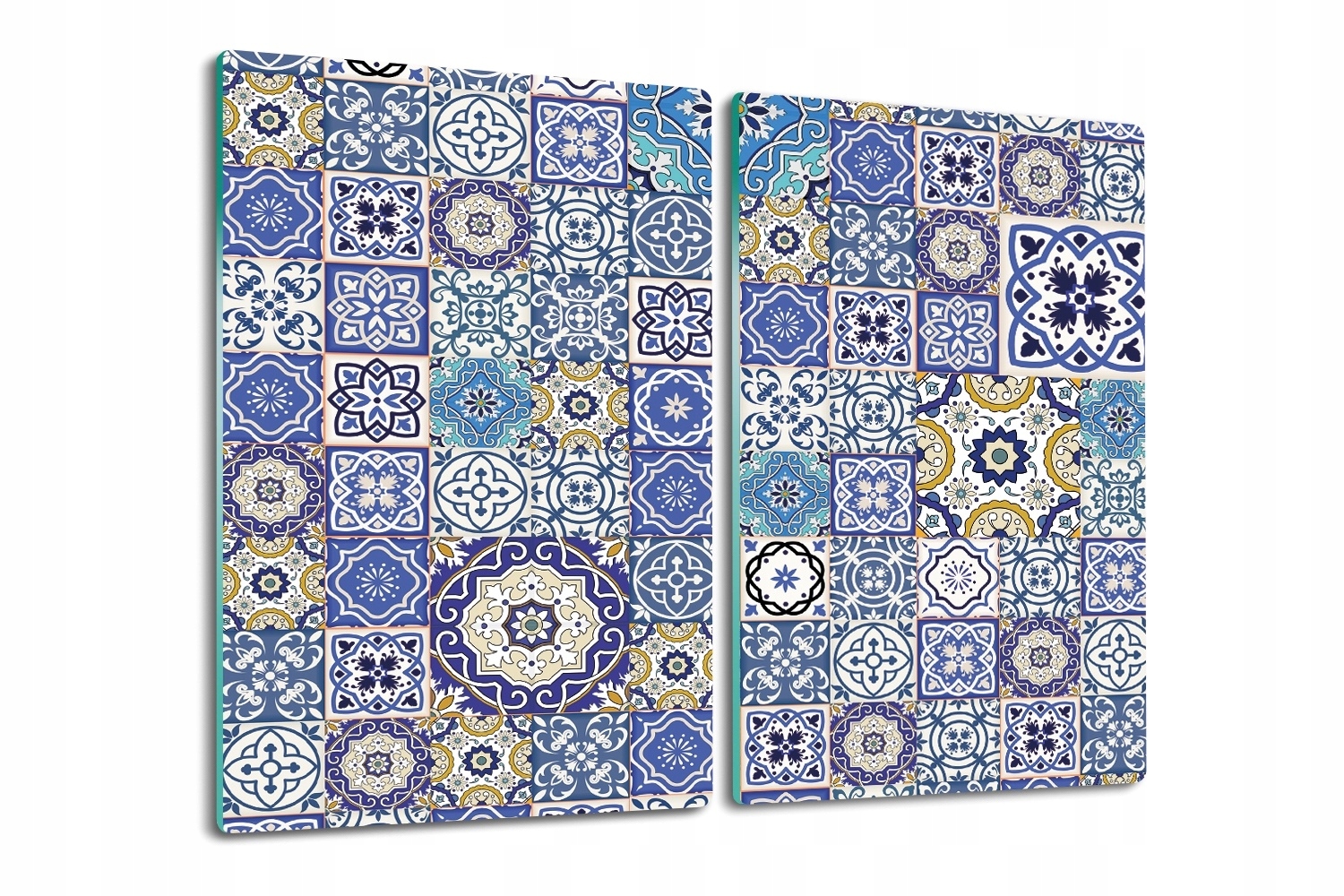 Kuchyňská deska Vál z tvrzeného skla 2x30x52 Mozaika patchwork