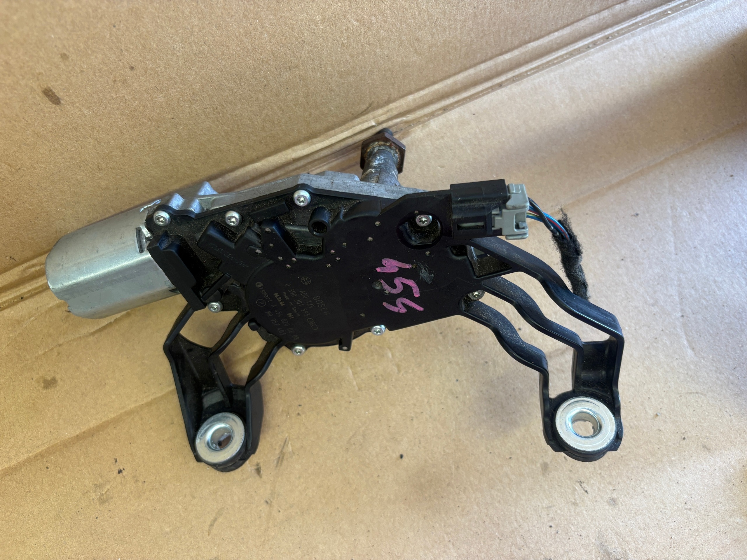 SMART FORFOUR motor ablaktörlők hátsó A4548200208