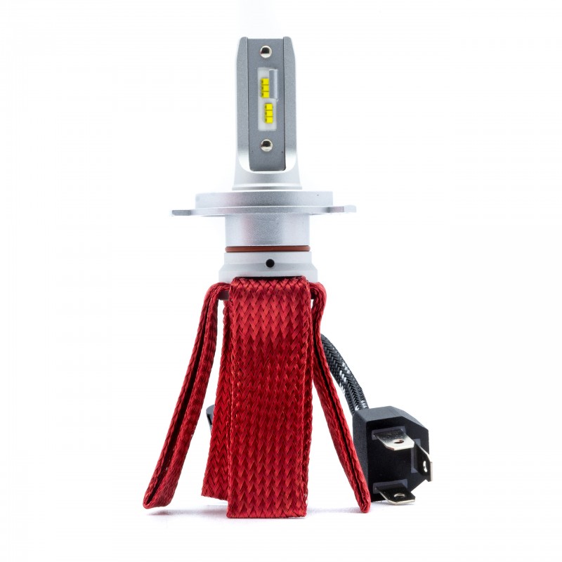 H4 LED ZAROWKA MALA 6000K MOTOR SKUTER MOTOCYKL H4