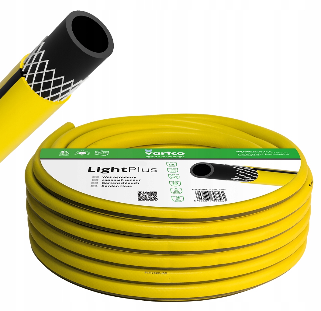 

Wąż Ogrodowy 3-WARSTWOWY 25BAR 3/4'' 30M Vartco